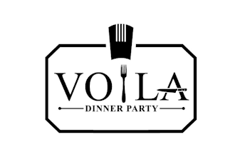 design awesome good looking dinner party logo