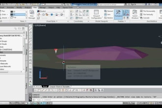 calculate volume quantities using autocad civil 3d