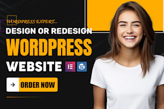 build, revamp, create wordpress website design, redesign website development