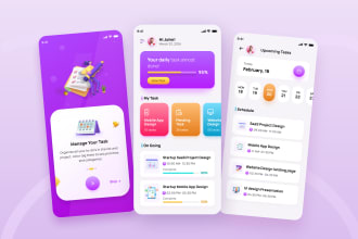 make mobile app UI UX design, figma, app UI
