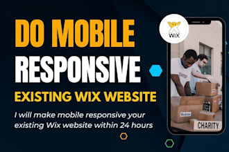 fix and optimize mobile responsiveness of your wix site