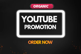 do organically promote youtube video promotion to get viral