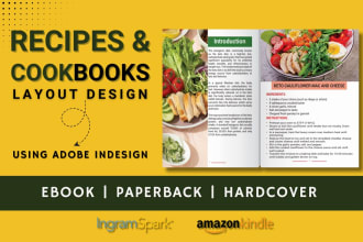 design recipe book and cookbook layout in adobe indesign