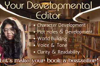 be your developmental editor