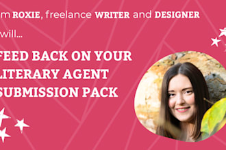 feed back on your literary agent query submission package