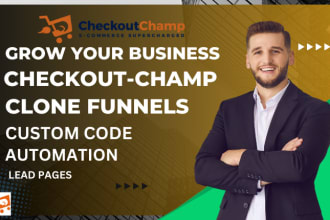 expert in checkout champ shopify and woocommerce integration