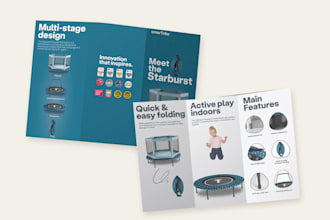 design a professional business flyer or print ready brochure