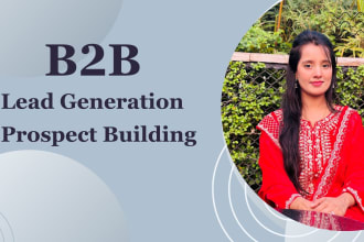 do b2b lead generation and prospect building in any industry