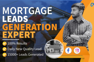generate mortgage leads for mortgage broker using facebook ads campaign