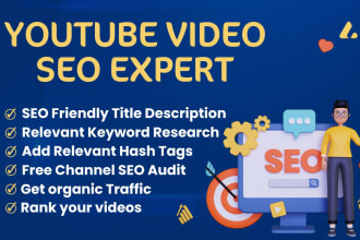 do best youtube video SEO expert and channel growth manager
