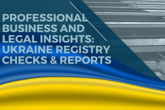 research ukrainian companies or business partners