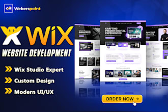design and redesign wix website ,or wix online store design