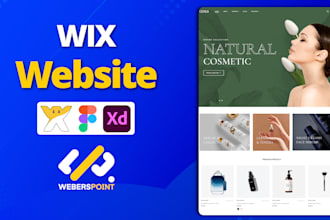 design and redesign wix website ,or wix online store design