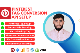 setup pinterest tag  and conversion API via google tag manager