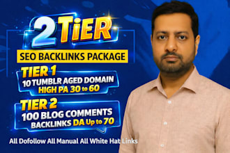 make high pa tumblr expired domain with 2 tier backlinks