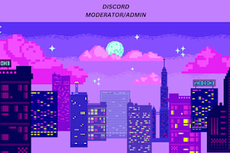 be discord moderator, admin, community manager in your server