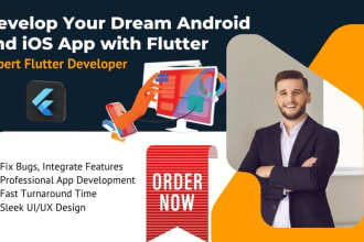 develop and debug flutter mobile app
