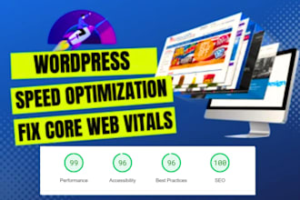 fix core web vitals, fix lcp fcp, cls issues for wordpress speed optimization