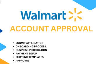 setup and approve your walmart seller account onboarding