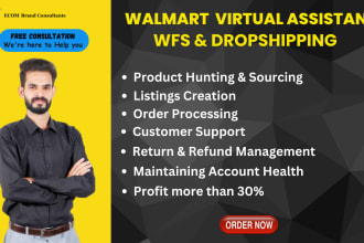 be your walmart virtual assistant and walmart expert