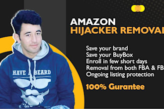 remove fba or fbm amazon hijacker from your listing