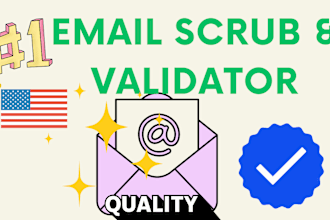 do email scrubbing with email verification tool on your list