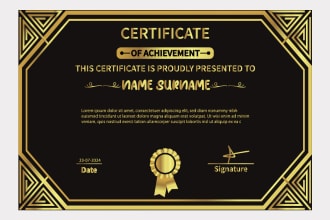 achievement ,diploma, appreciate certificate design