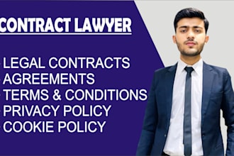 write legal contracts and agreements