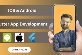 develop modern flutter apps for android and ios