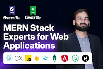 do full stack web app development using mern and mean stack