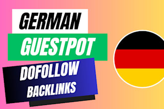 do german guestpost backlinks from high authority sites