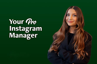 be your instagram manager