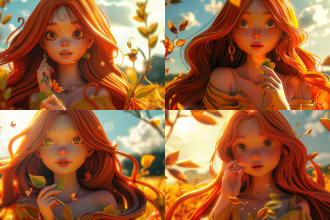 do mid journey images, ai images with constant character