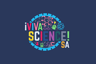 create a science event logo design