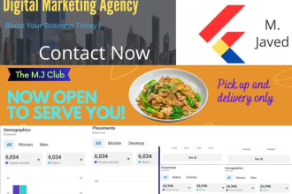 design website banner ad or display ad of traffic
