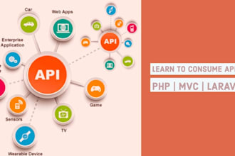 develop or integrate php api to your website