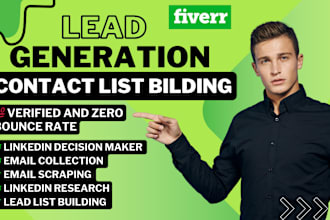 do linkedin data enrichment, email collection, list building