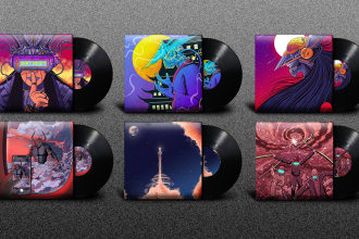 design your music album cover or single dark fantasy art
