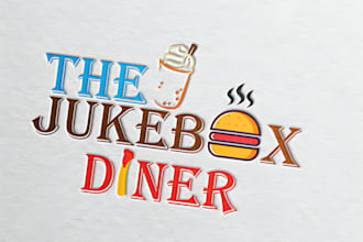 make a restaurant and food drinks logo