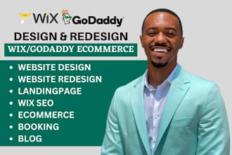 wix website design wix website redesign godaddy website design redesign godaddy