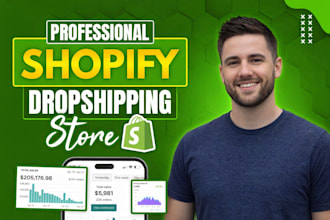 build shopify store, design redesign ecommerce shop