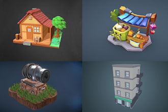 create 3d game assets for your mobile games