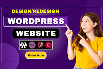 do wordpress website design, redesign and woocommerce website development
