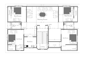 convert PDF to autocad, and draw floor plan in autocad