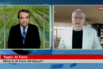 produce a TV interview on zoom to showcase your business