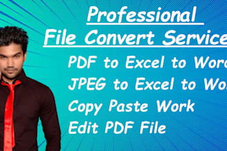 convert pdf to word, scanned image to word or google docs
