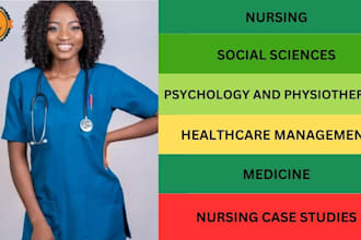 do nursing, case study, social sciences, philosophy and american history