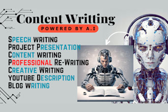 provide ai powered content on any topic
