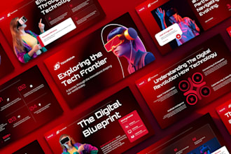 design, redesign powerpoint presentation and investor pitch deck for business