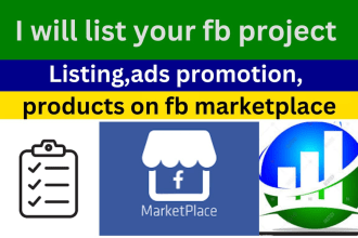 list and sell your products on facebook marketplace